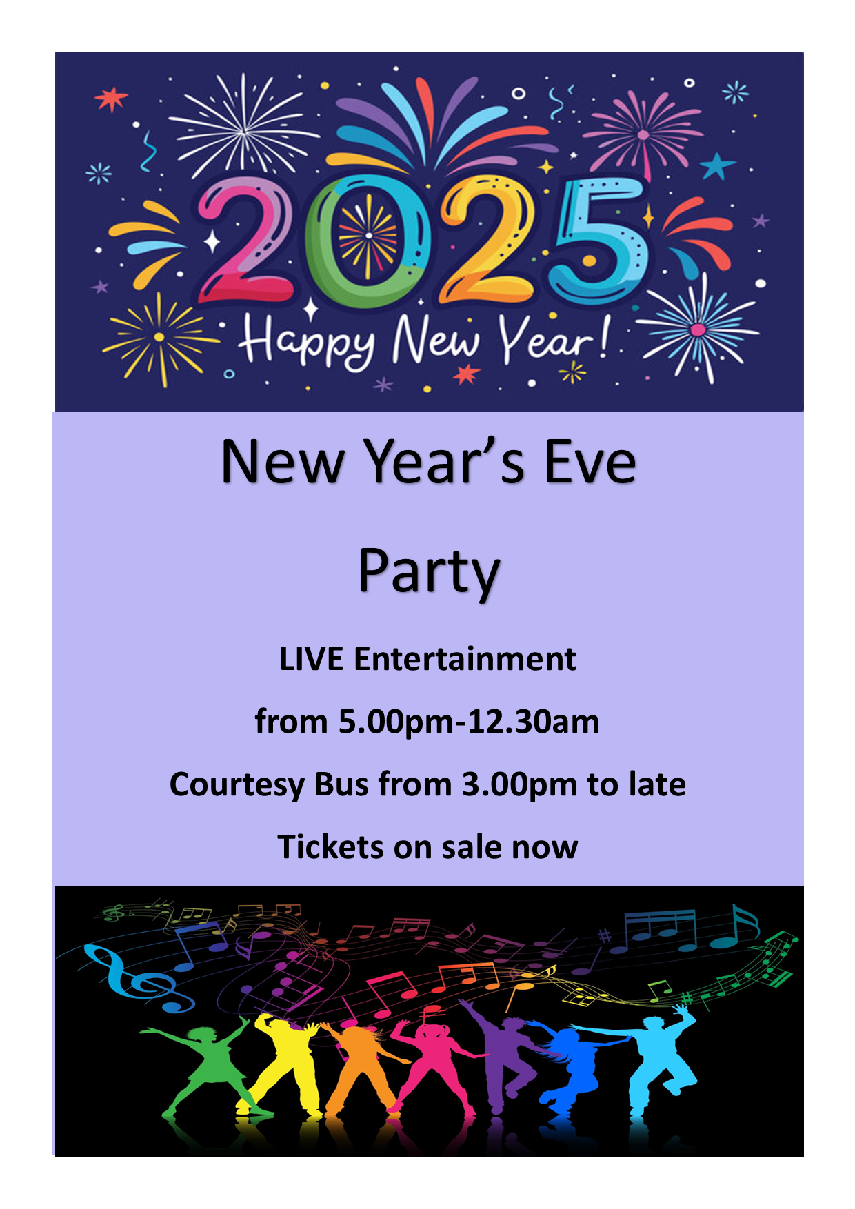 New Year’s Eve Party Mount Maunganui RSA